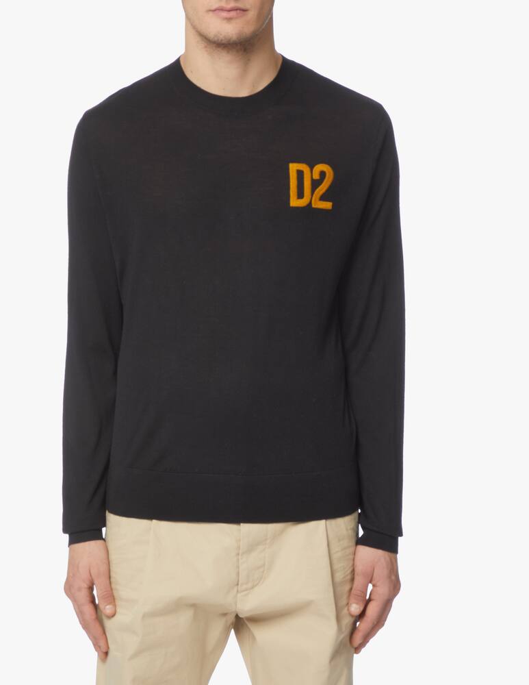 rinascente Dsquared2 Maglione girocollo d2 rn - multicolor