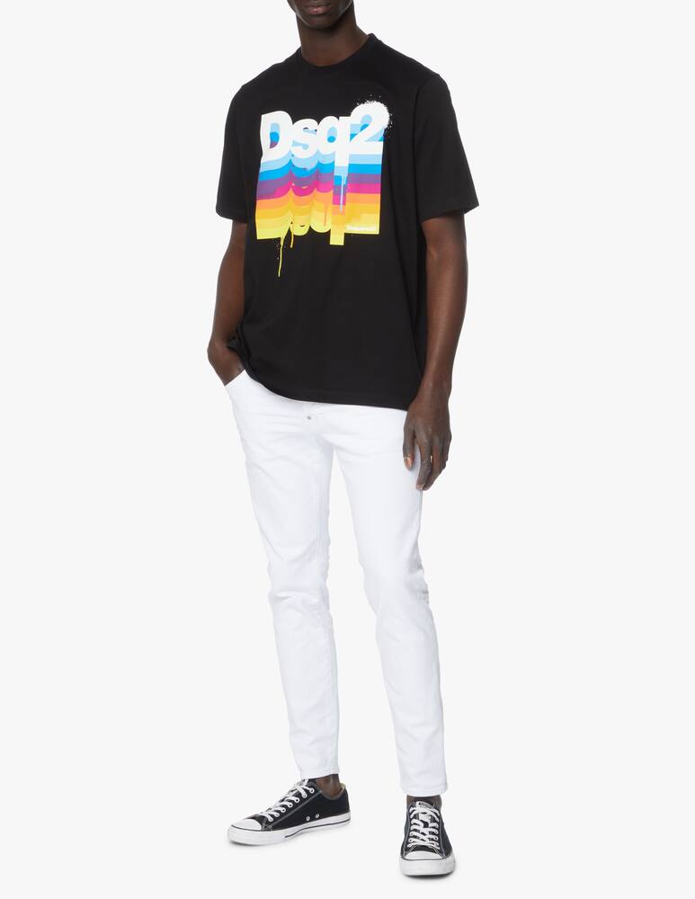 rinascente Dsquared2 Dsq2 slouch t-shirt multicolor - black