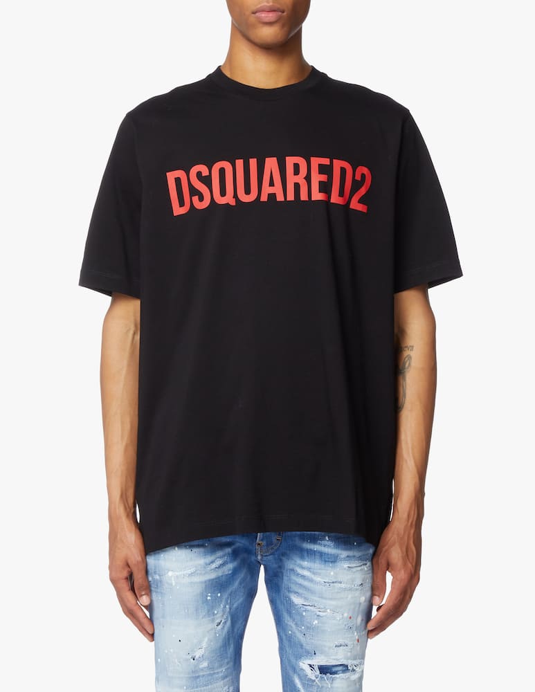 Dsquared2 Dsq2 slouch t-shirt - black - picture 1 Dsquared2 Dsq2 slouch t-shirt - black - picture 1
