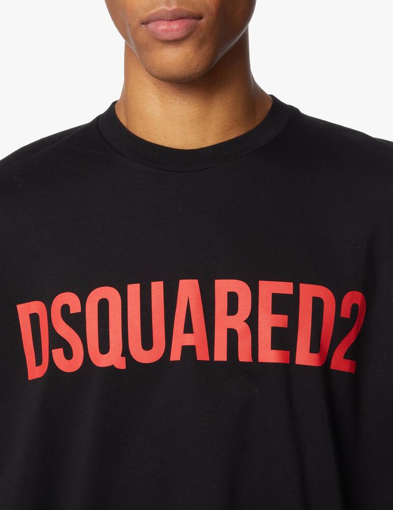 Dsquared2 Dsq2 slouch t-shirt - black - picture 4 Dsquared2 Dsq2 slouch t-shirt - black - picture 4