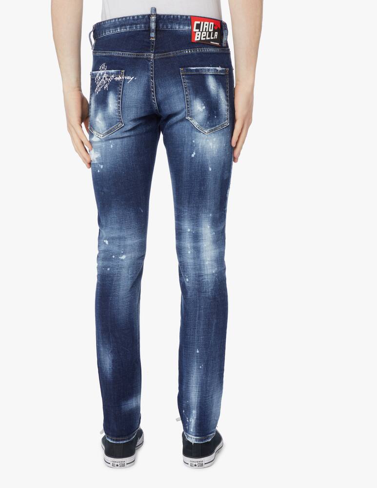rinascente Dsquared2 Jeans cool guy schiariture - blu