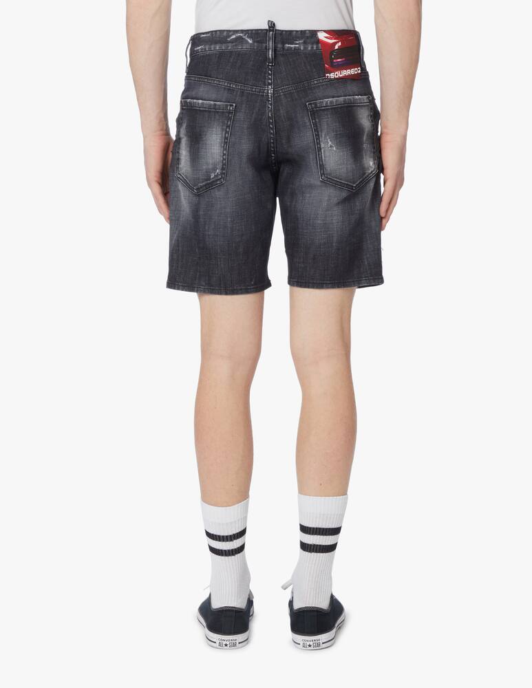 rinascente Dsquared2 Pantaloncino marine in jeans - nero