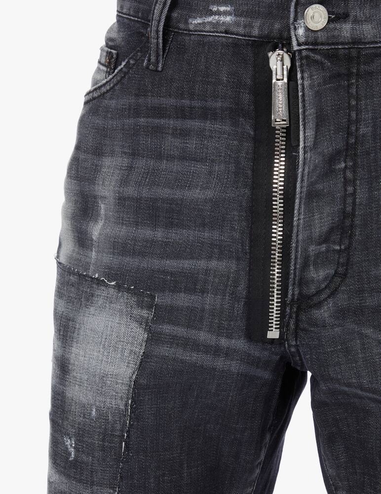 rinascente Dsquared2 Pantaloncino marine in jeans - nero