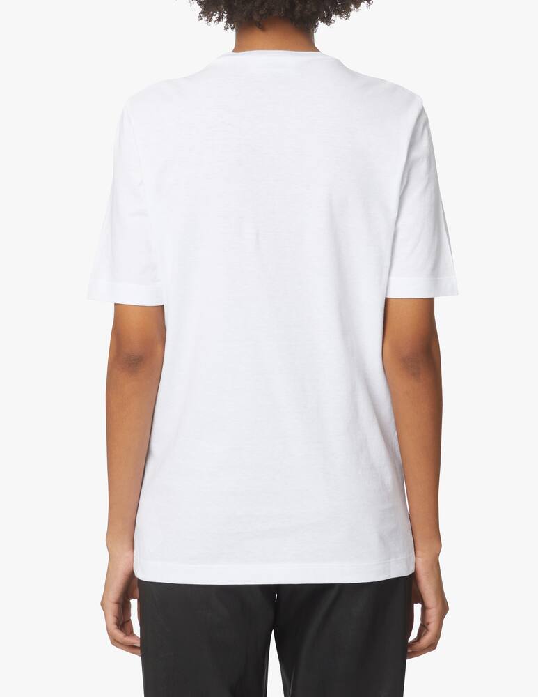 rinascente Dsquared2 T-shirt arcobaleno con logo in cotone - bianco