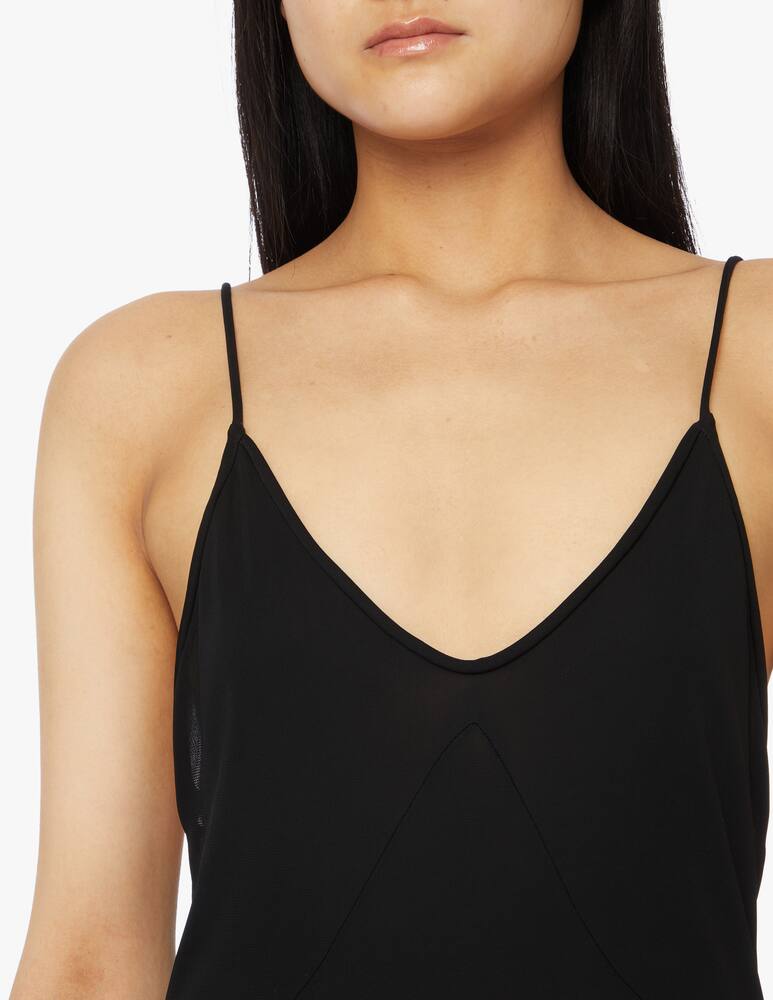 rinascente Dsquared2 Abito mini asimmetrico con spalline - nero