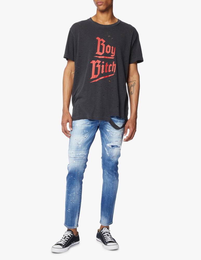 rinascente Dsquared2 Maglietta boybitch destroy - grigio