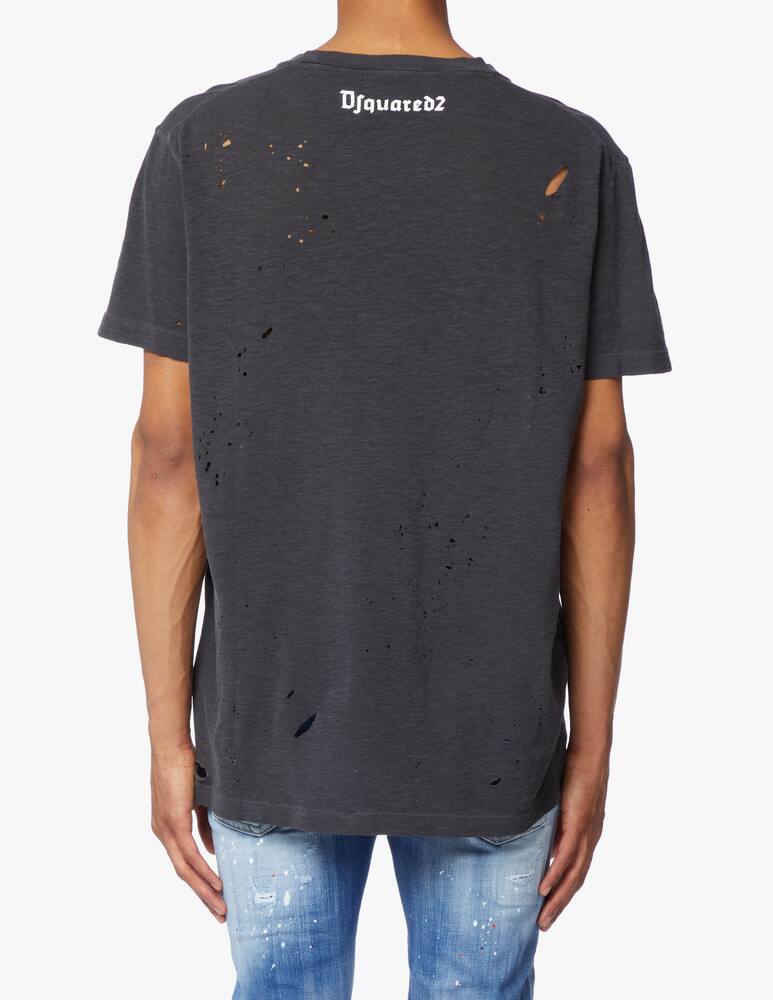 rinascente Dsquared2 Maglietta boybitch destroy - grigio
