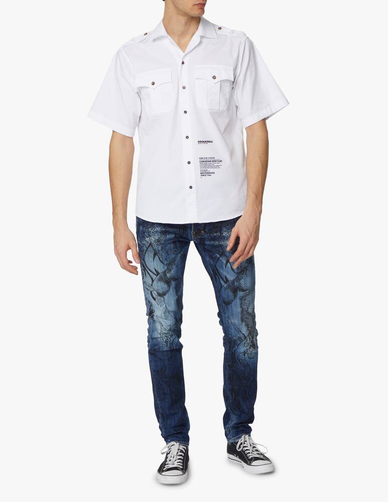 rinascente Dsquared2 Boyscout shirt - white
