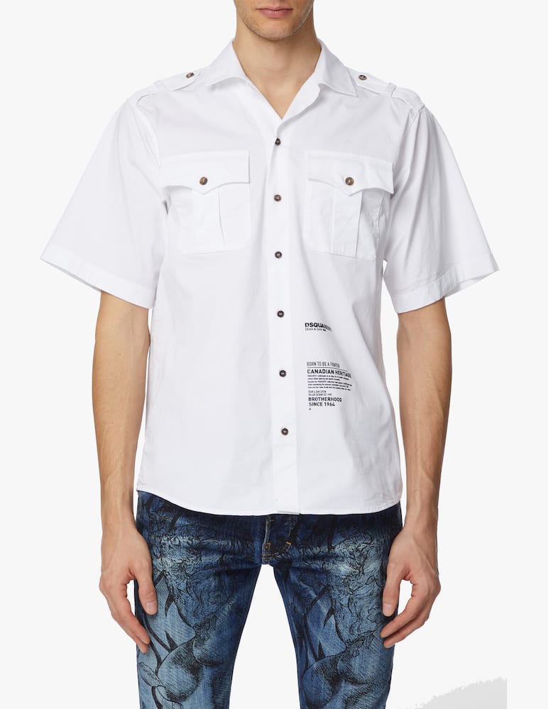 rinascente Dsquared2 Boyscout shirt - white