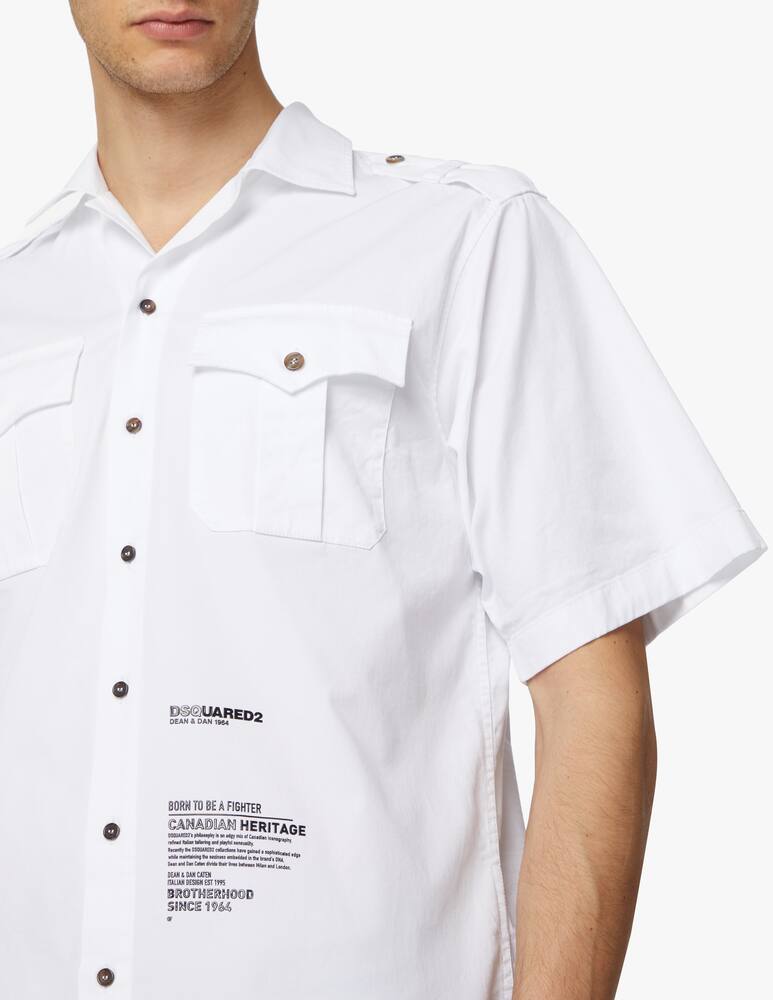 rinascente Dsquared2 Boyscout shirt - white