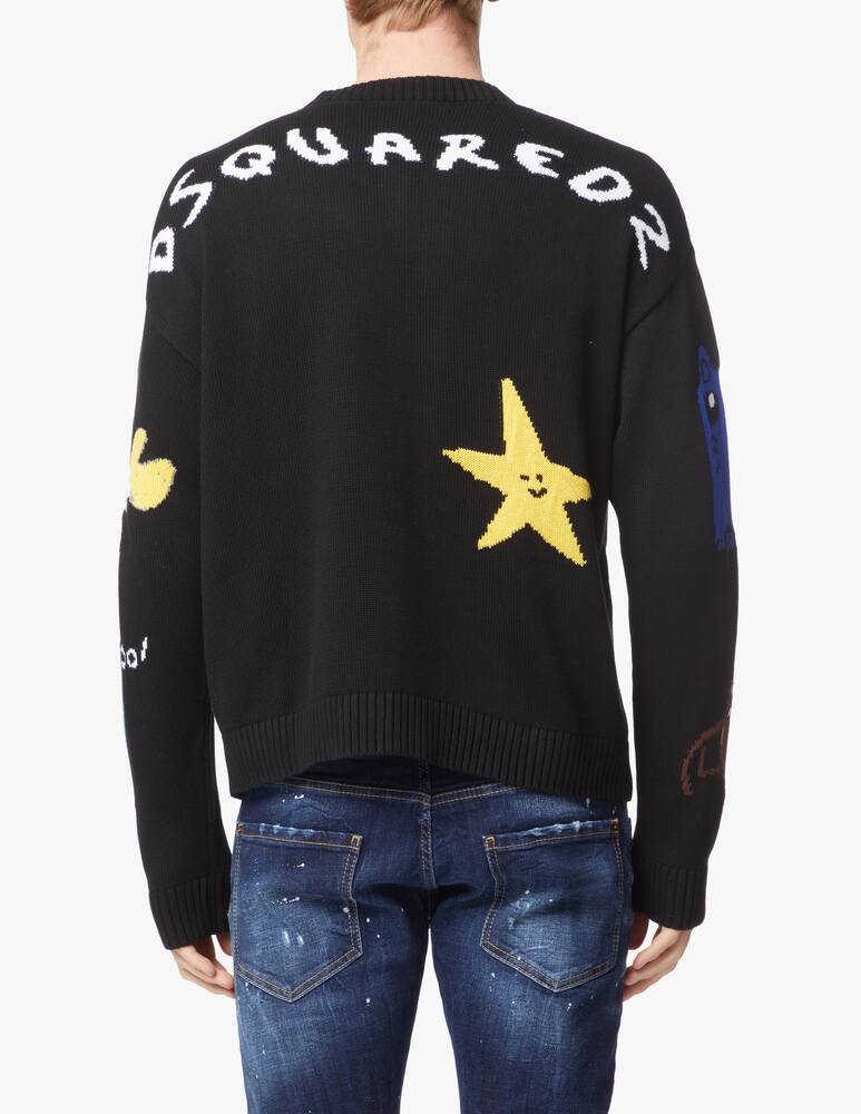 rinascente Dsquared2 Cartoon sweater - multi
