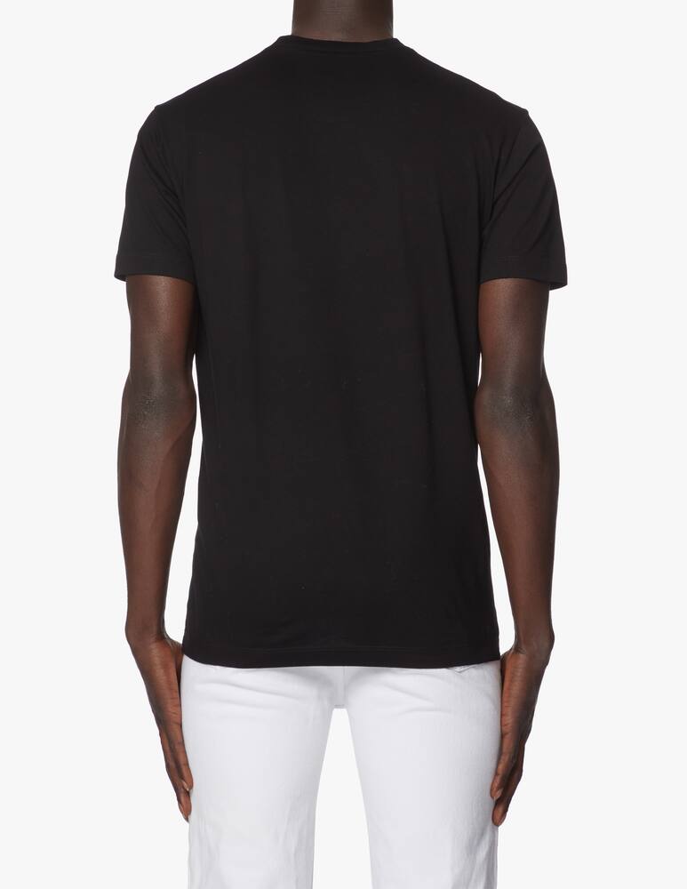 rinascente Dsquared2 Maglietta girocollo xmas oro - nero