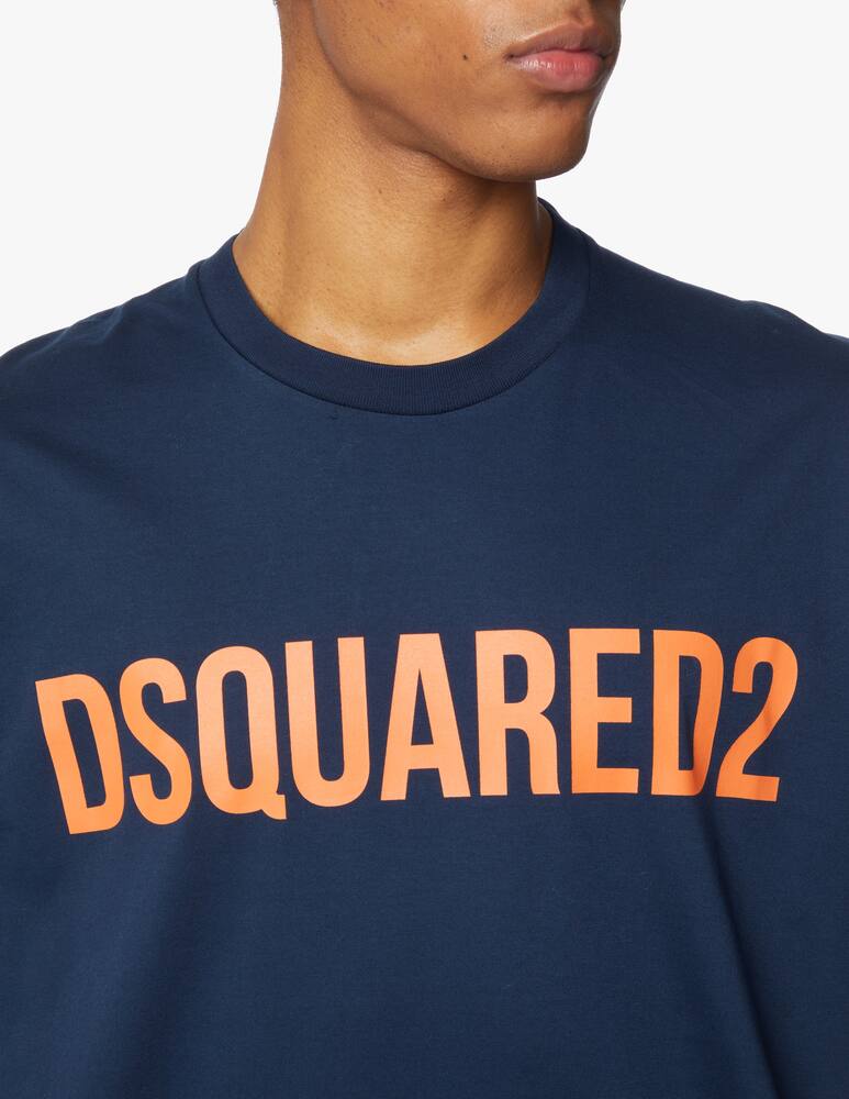 rinascente Dsquared2 Maglietta slouch dsq2 - blu