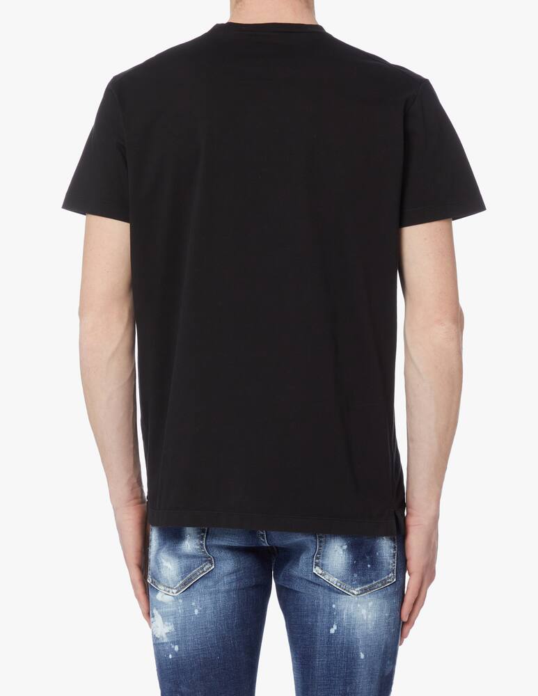 rinascente Dsquared2 Wave logo cigar t-shirt - black