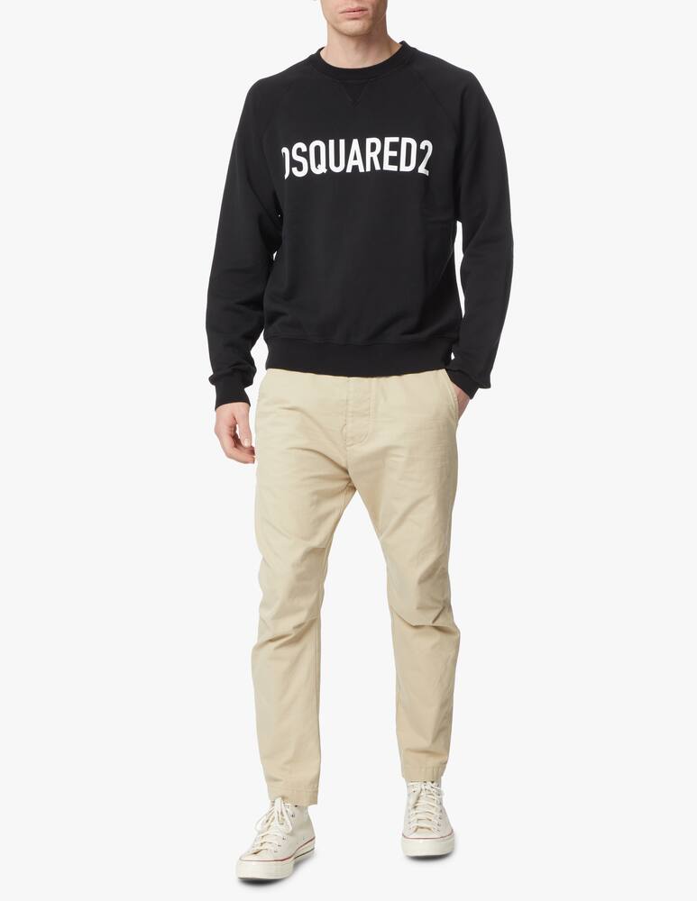 rinascente Dsquared2 Maglia raglan con logo - nero