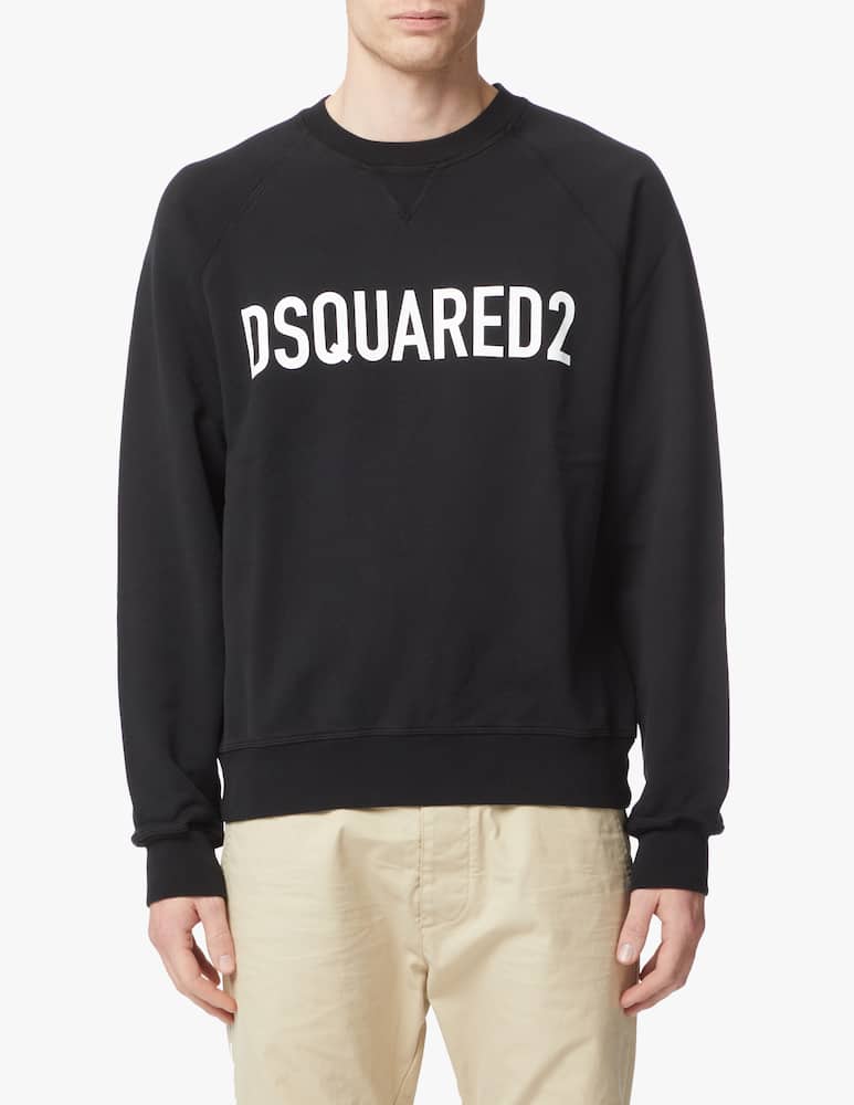 rinascente Dsquared2 Maglia raglan con logo - nero