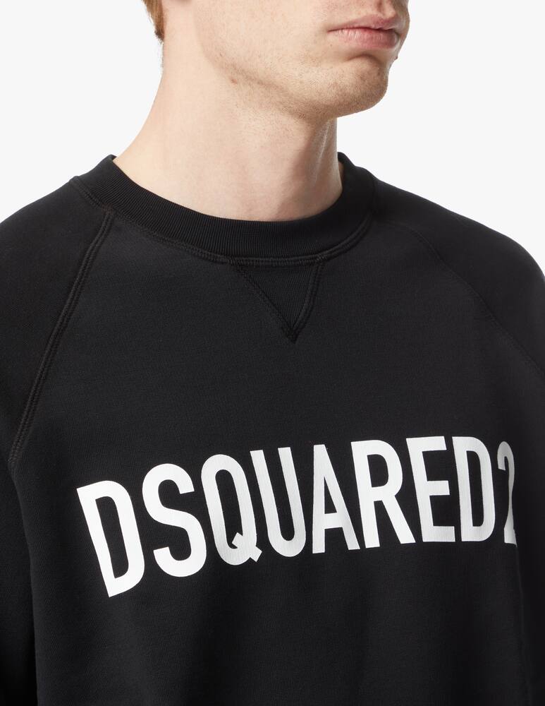 rinascente Dsquared2 Maglia raglan con logo - nero