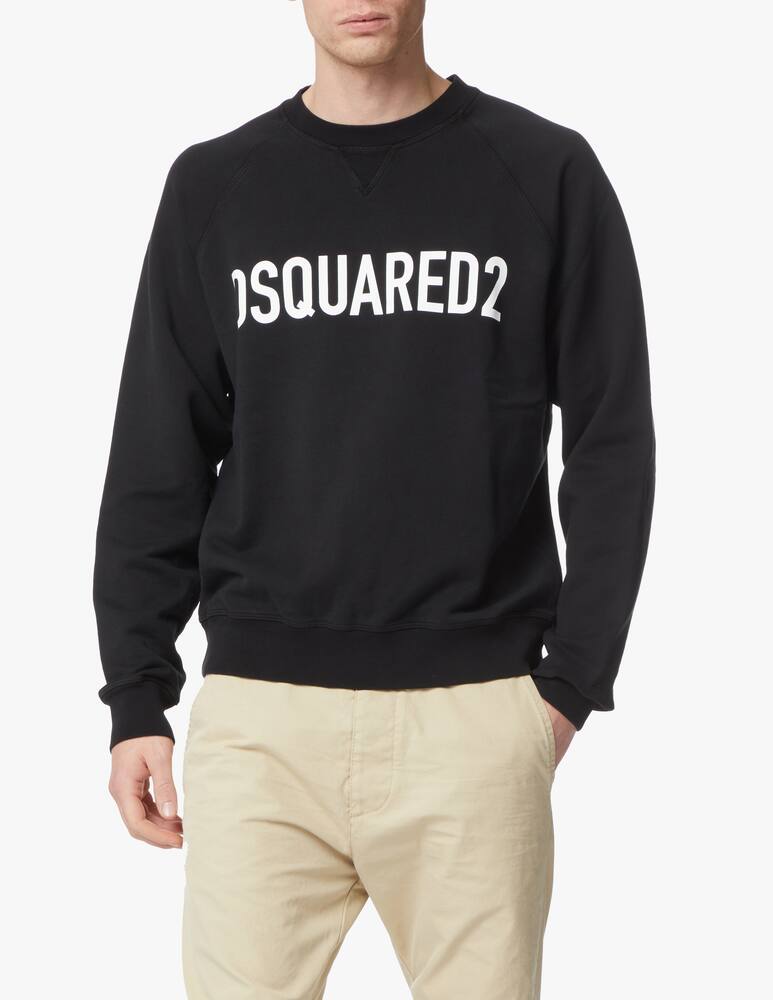 rinascente Dsquared2 Maglia raglan con logo - nero