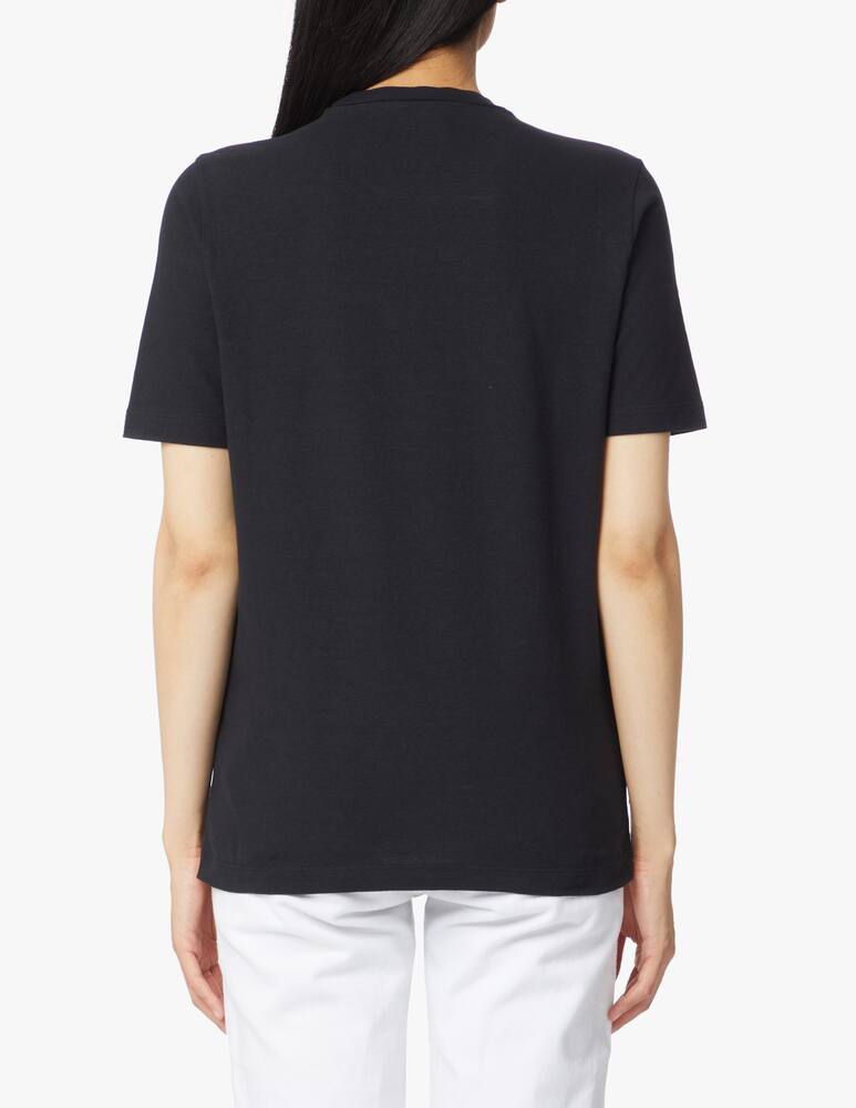 rinascente Dsquared2 T-shirt arcobaleno con logo in cotone - nero