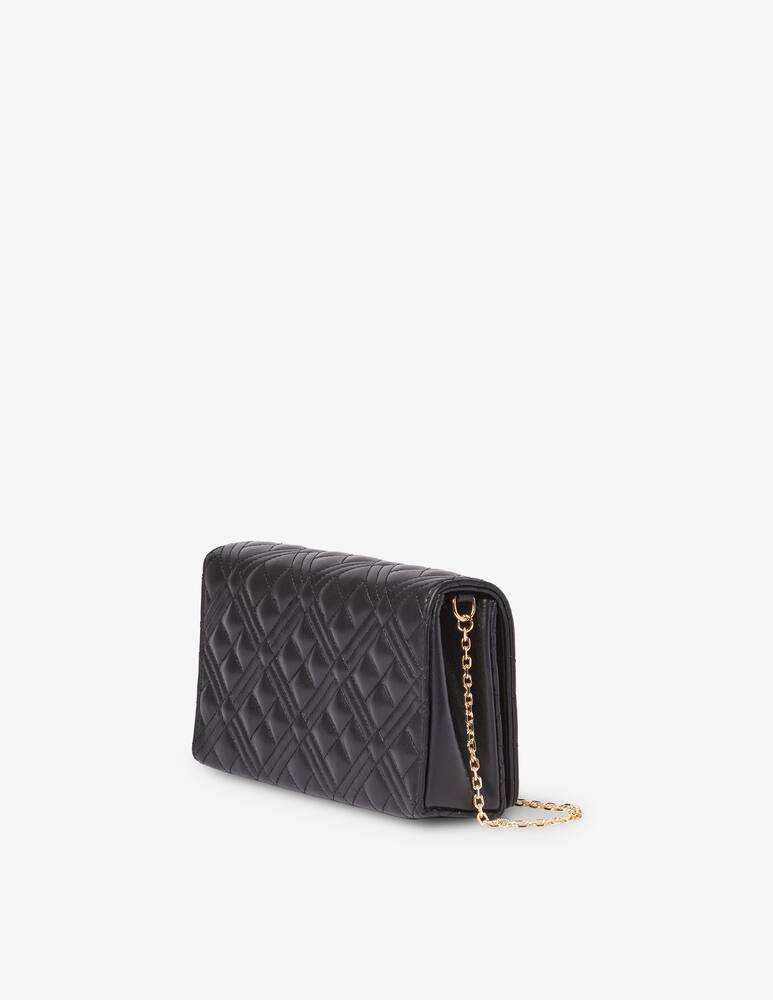 rinascente Love Moschino Borsa a tracolla flap trapuntata - Nero