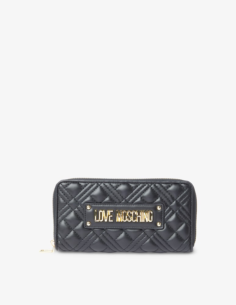 rinascente Love Moschino Portafoglio zip around L - Nero