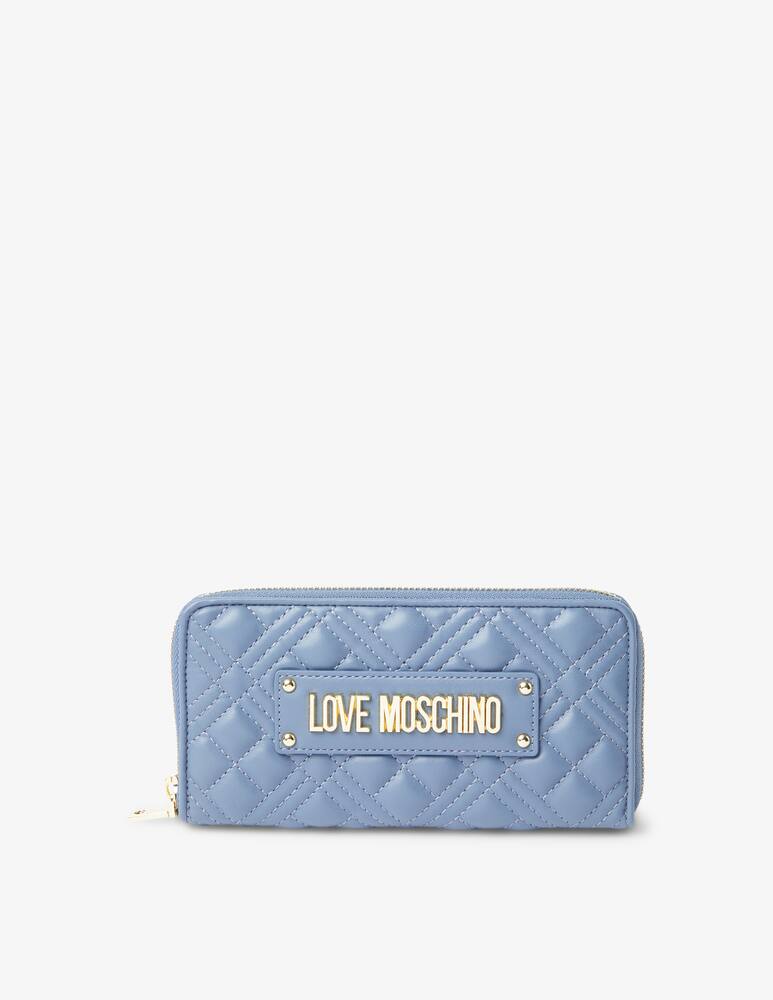 rinascente Love Moschino Portafoglio zip around L - Azzurro