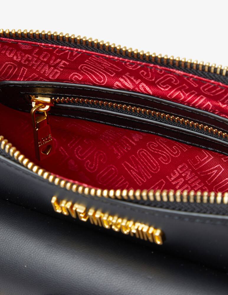 rinascente Love Moschino Borsa halfmoon Heartbit - Nero