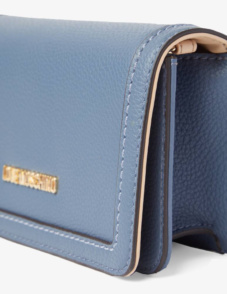 rinascente Love Moschino Borsa a tracolla mini Daily Love - Azzurro