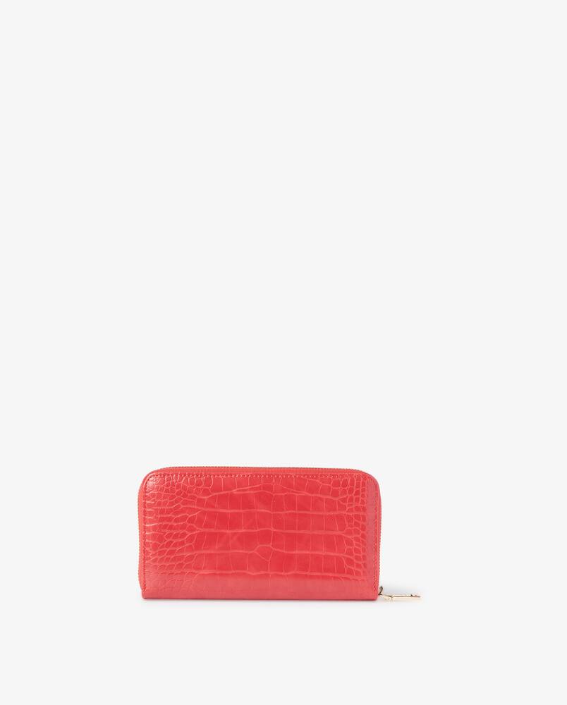 rinascente Love Moschino Love Lock L zip around wallet - Red