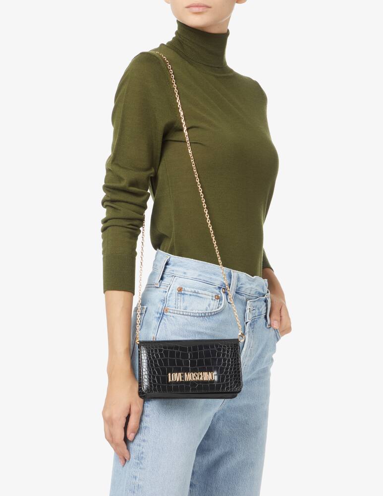 rinascente Love Moschino Borsa a tracolla Love Lock - Nero