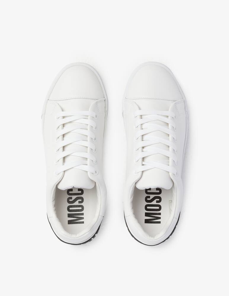 rinascente Moschino F cass logo sneakers - White