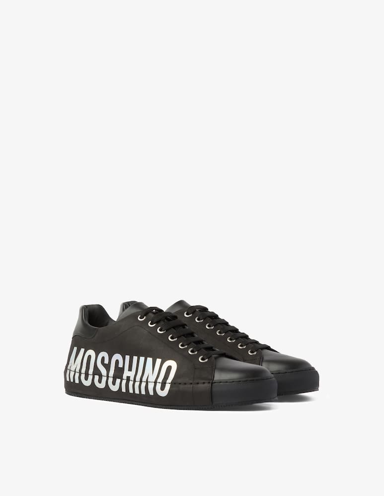 rinascente Moschino F cass logo sneakers - black