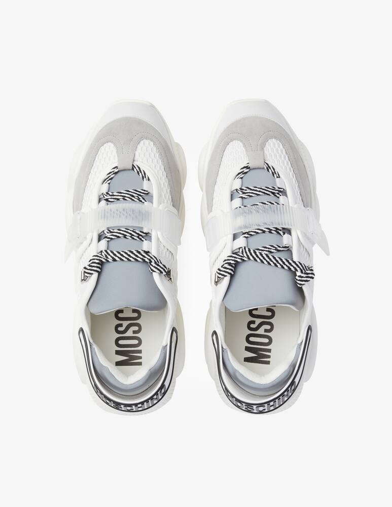 rinascente Moschino Sneakers teddy roller - Bianco
