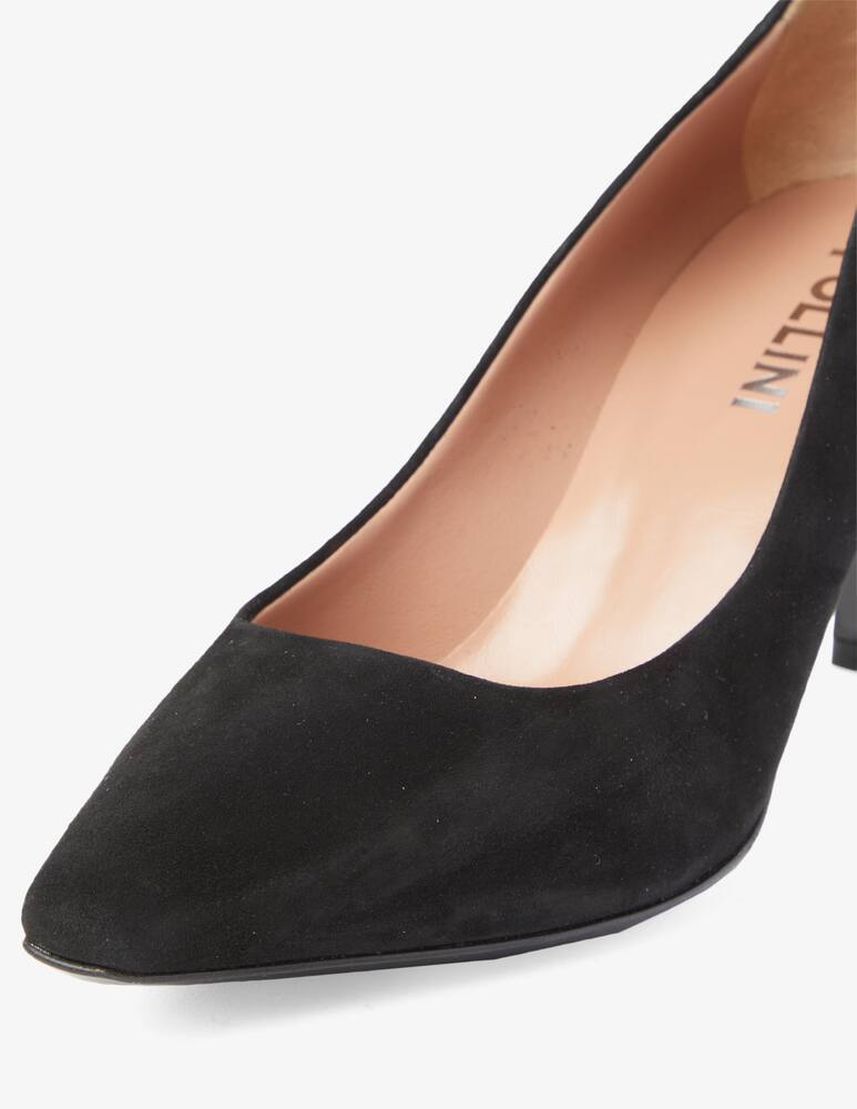 rinascente Pollini Décolleté in camoscio Sissi - Nero