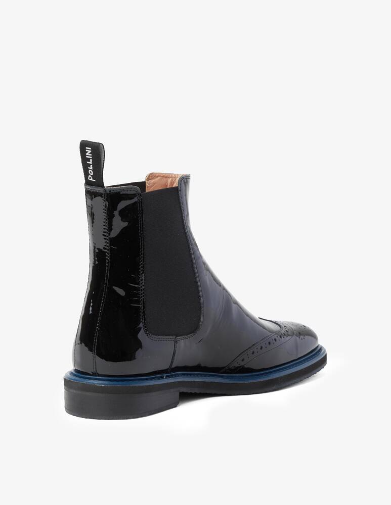 rinascente Pollini Beatles in nabuk Mannish - Nero