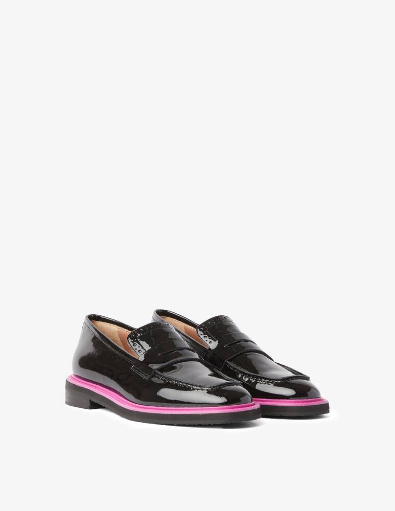rinascente Pollini Leather loafer - Black