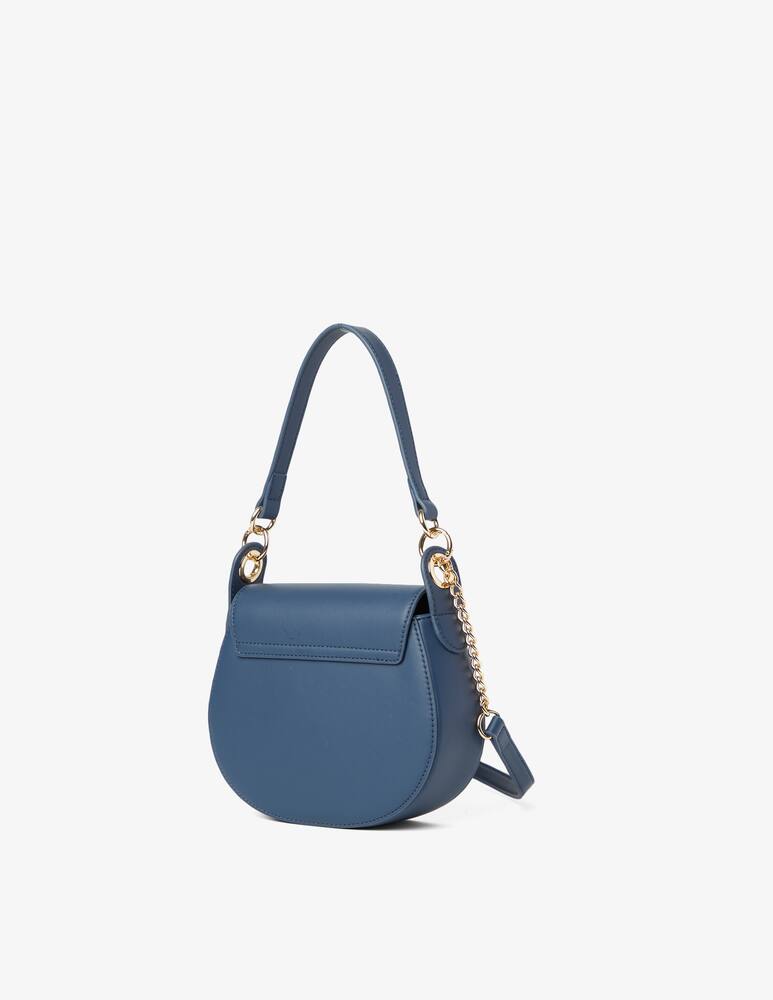 rinascente Love Moschino Turnl flap shoulder bag - Light blue