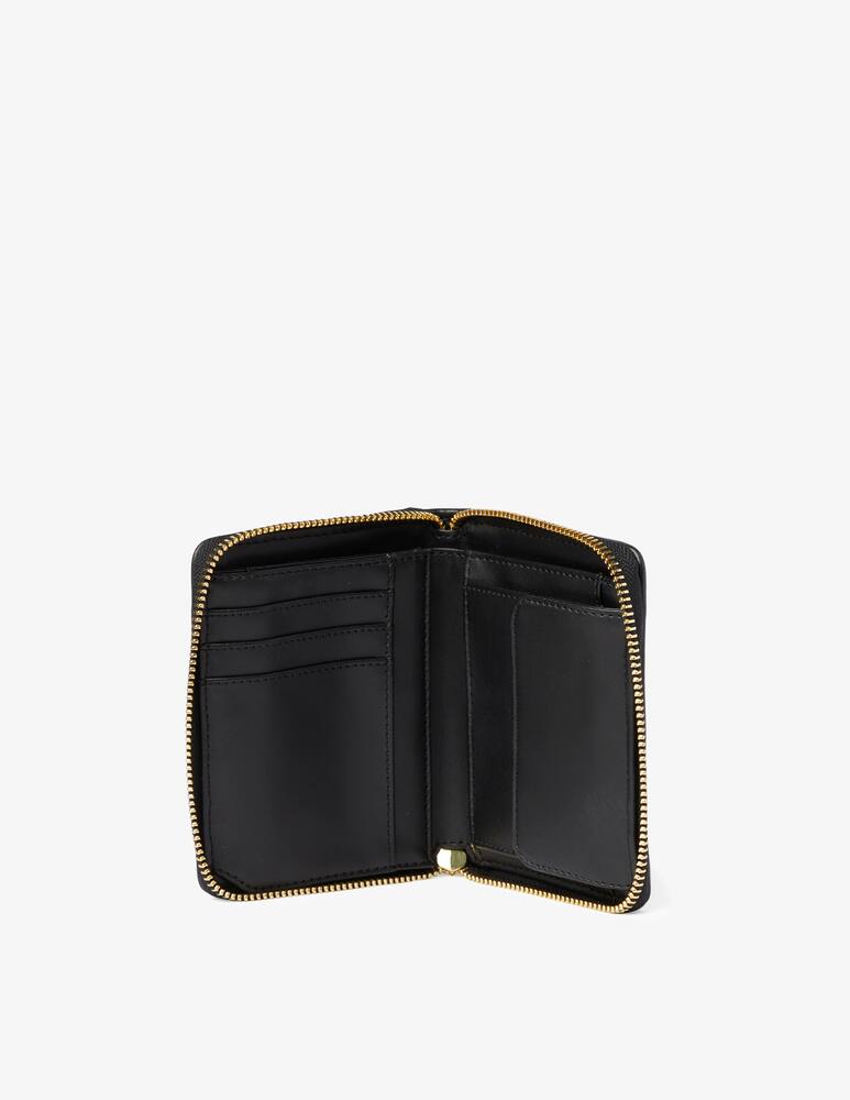 rinascente Love Moschino Quilted zip around S wallet - Black
