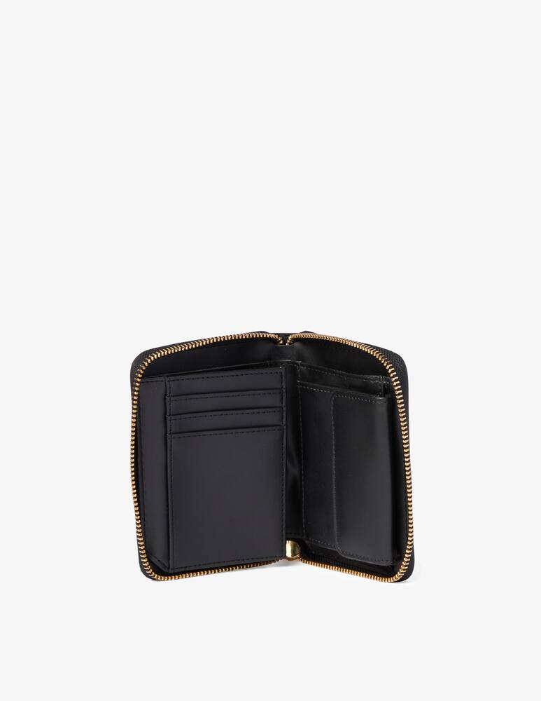 rinascente Love Moschino Portafoglio zip around S big logo - Nero