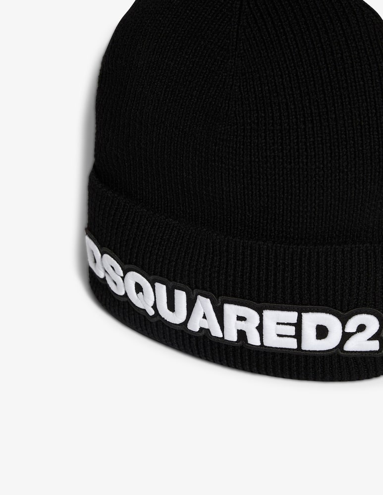 Dsquared2 Logo beanie - picture 3 Dsquared2 Logo beanie - picture 3
