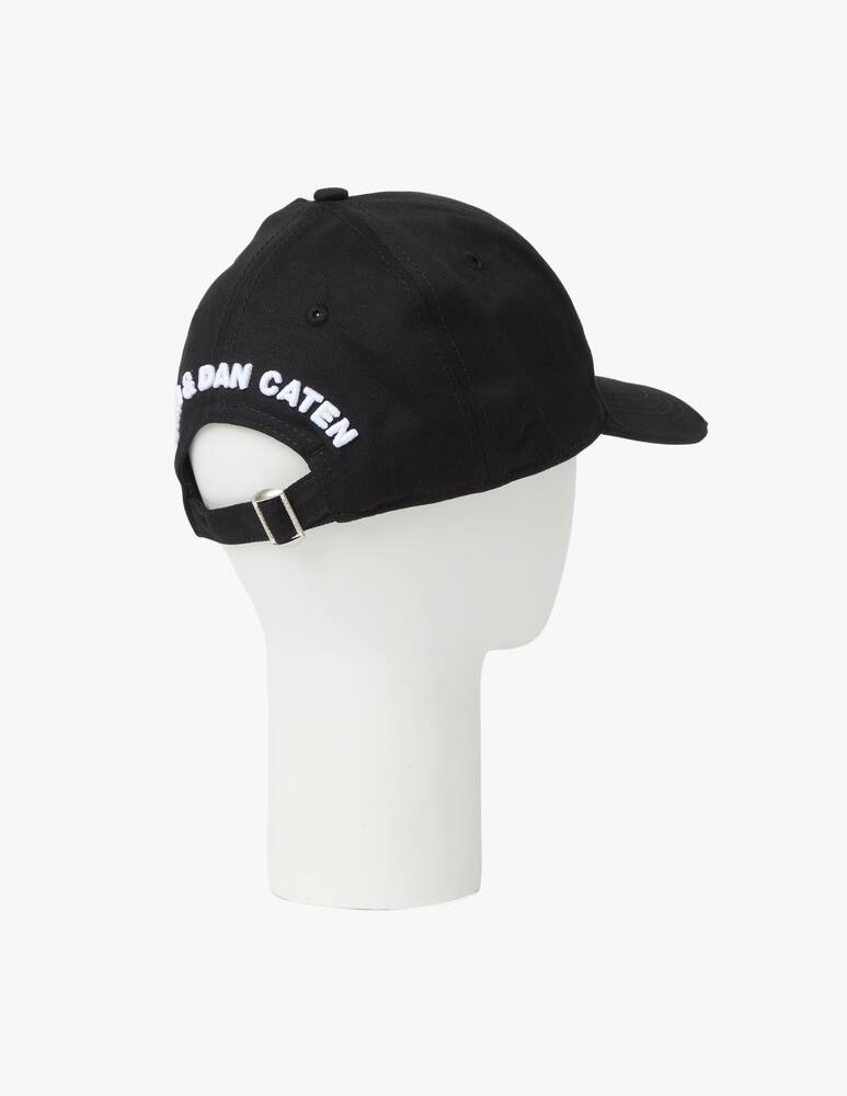 rinascente Dsquared2 Baseball dsquared logo cap - black