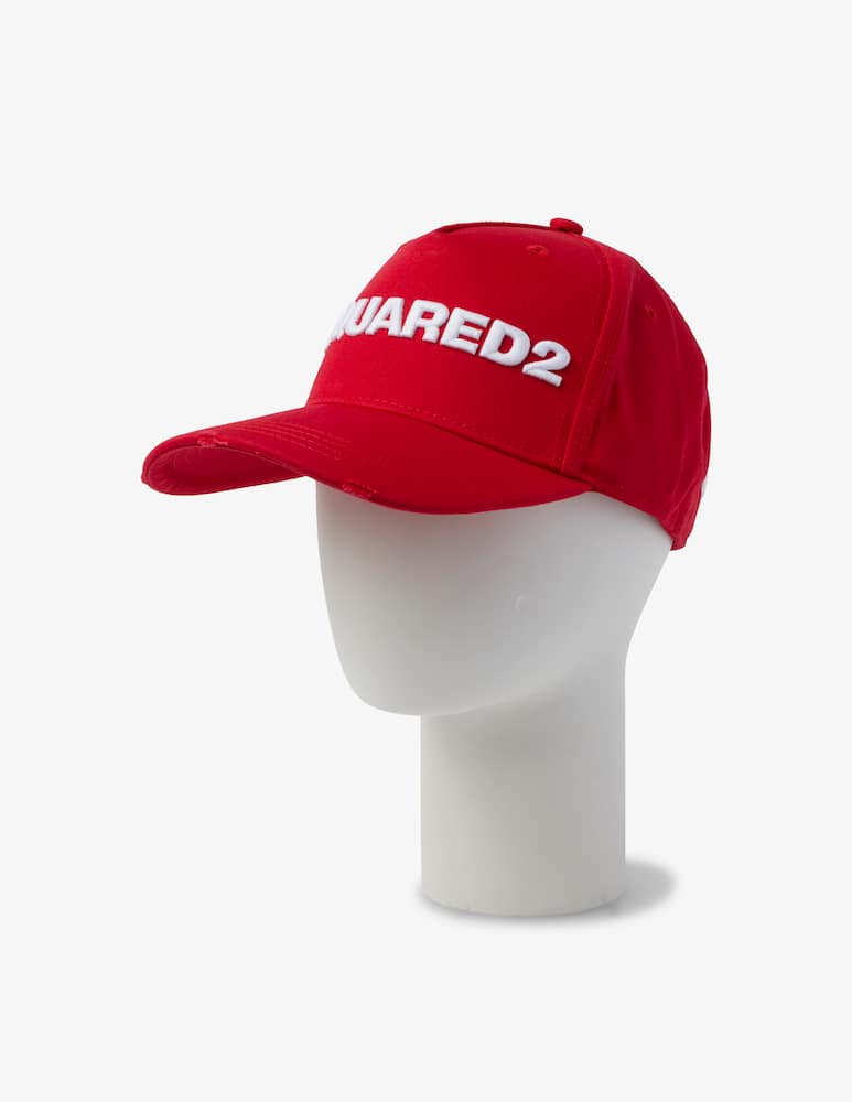 rinascente Dsquared2 Cappello da baseball logo - Rosso