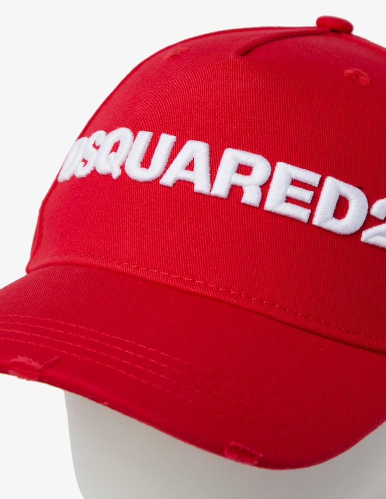 rinascente Dsquared2 Cappello da baseball logo - Rosso