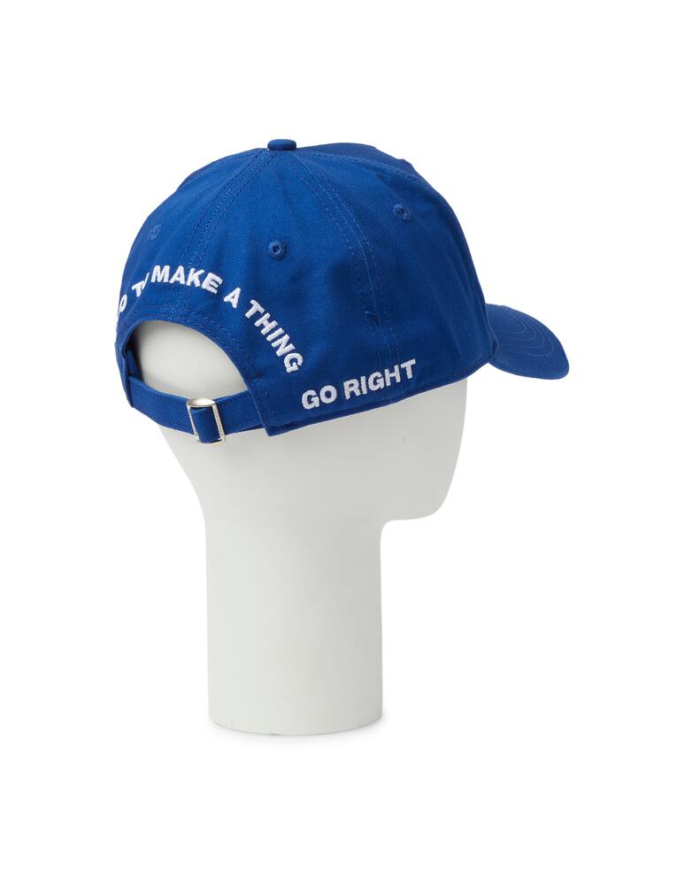 rinascente Dsquared2 Baseball d2 cap - blue