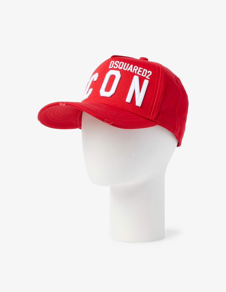 Dsquared2 Cappello baseball icon con logo - Rosso - immagine 1 Dsquared2 Cappello baseball icon con logo - Rosso - immagine 1