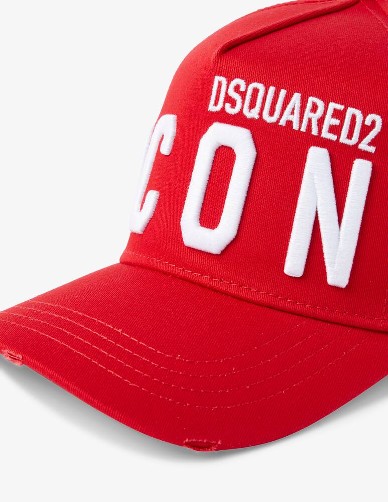 Dsquared2 Cappello baseball icon con logo - Rosso - immagine 4 Dsquared2 Cappello baseball icon con logo - Rosso - immagine 4