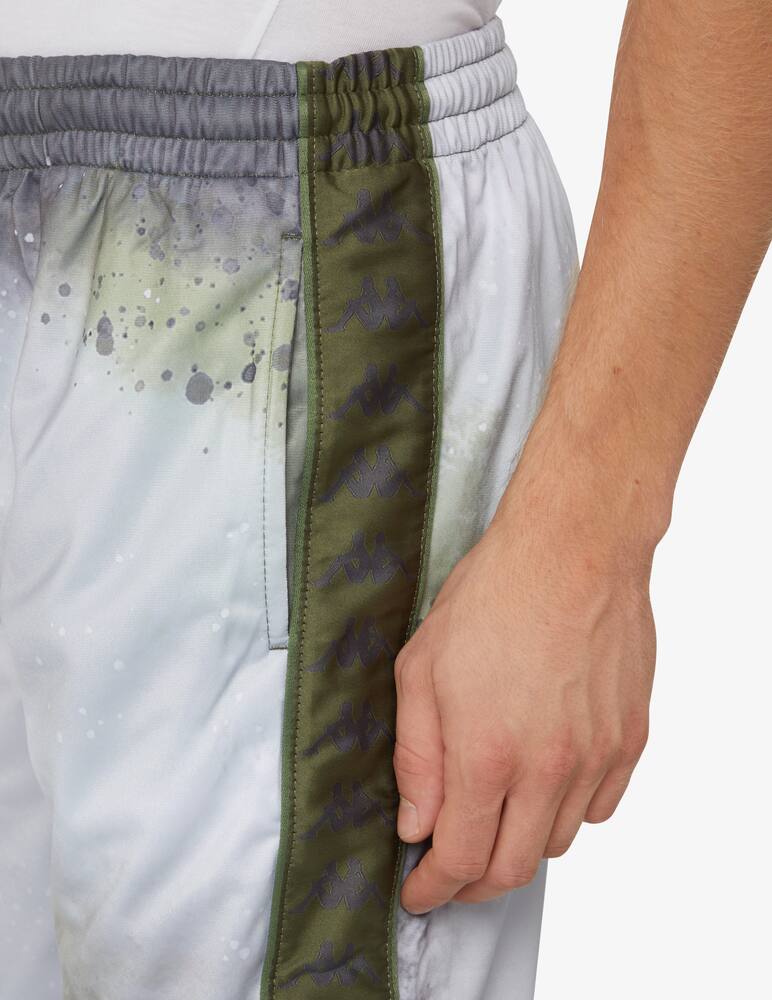 rinascente Kappa Graphics acetate pants - White