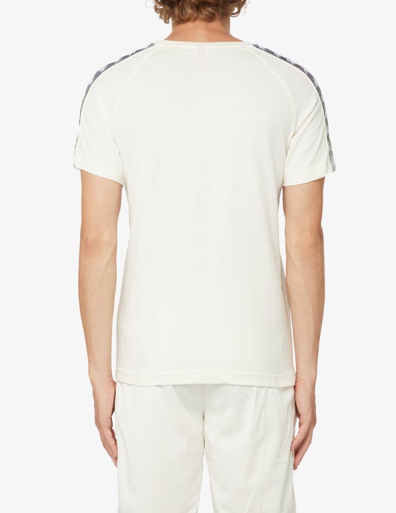 rinascente Kappa Maglietta con logo - Bianco