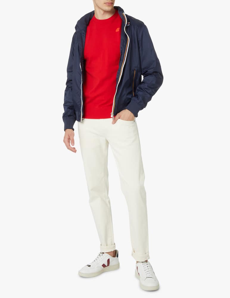 rinascente K-Way Small logo auguste roundneck sweater - orange