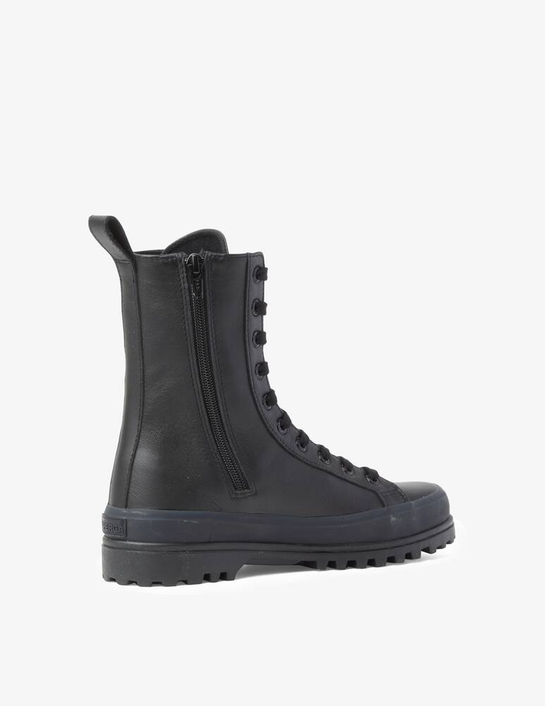 rinascente Superga Sneaker alta in pelle Alpina - Nero